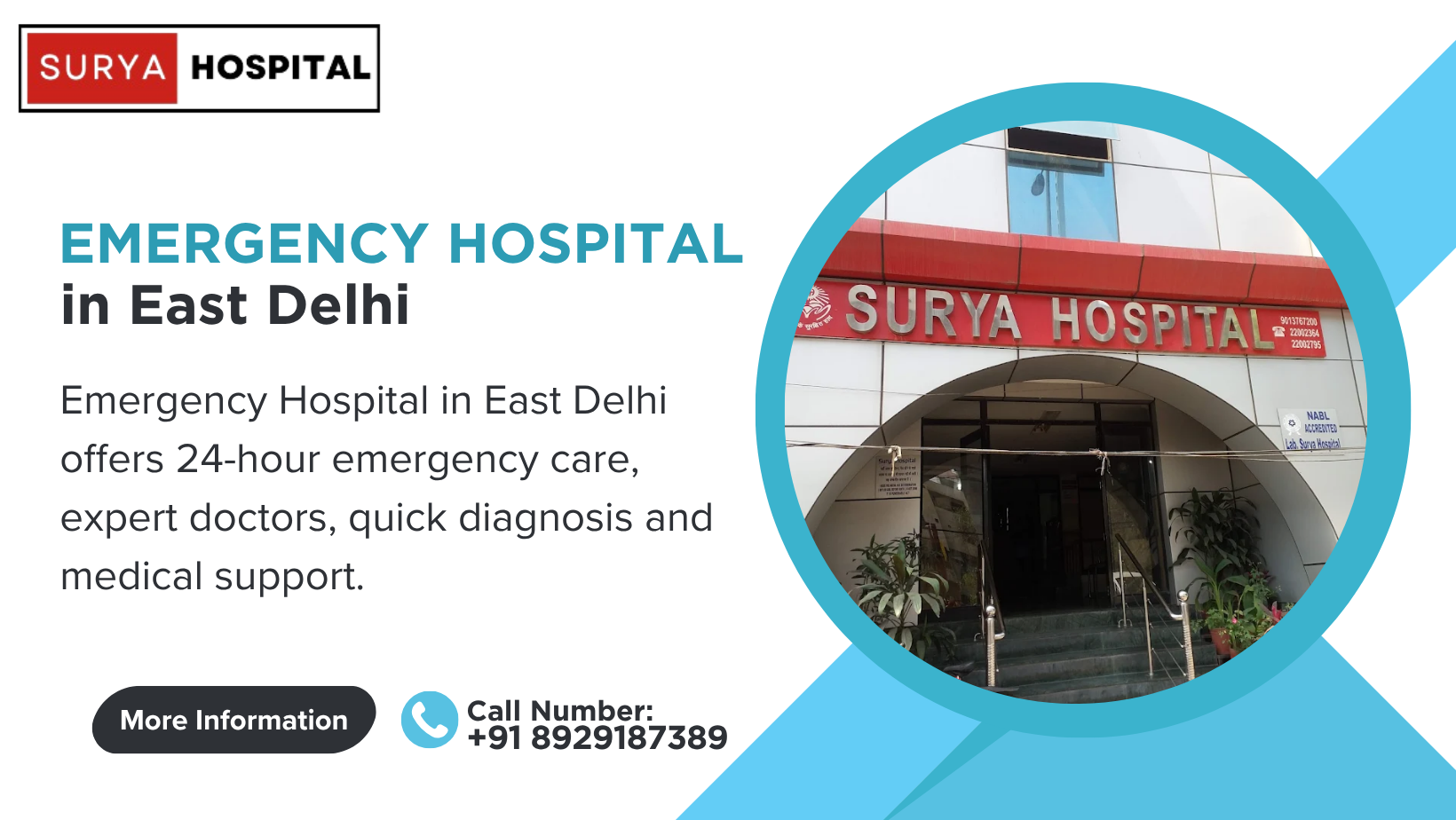Emergency Hospital in East Delhi for Quick Treatment